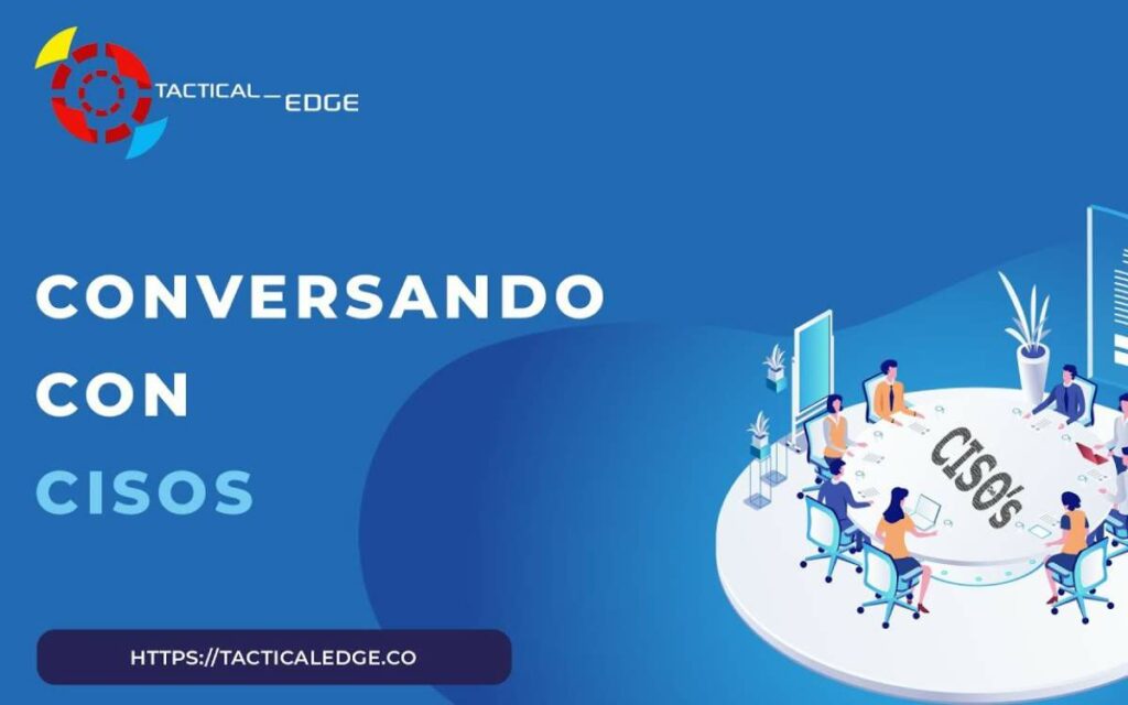 En la imagen se ve la pagina oficial del tactical edge 2023 que invita al evento de cisos latam summit