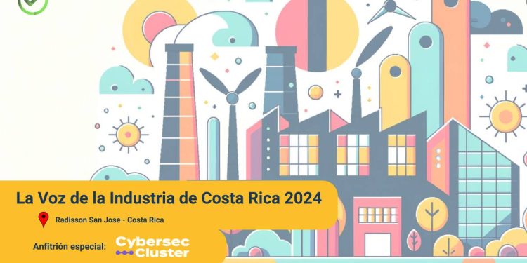 En la imagen se ve el flyer de la voz de la industria costa rica