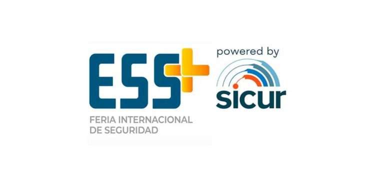 En la imagen se ve el logo de la feria de seguridad ess