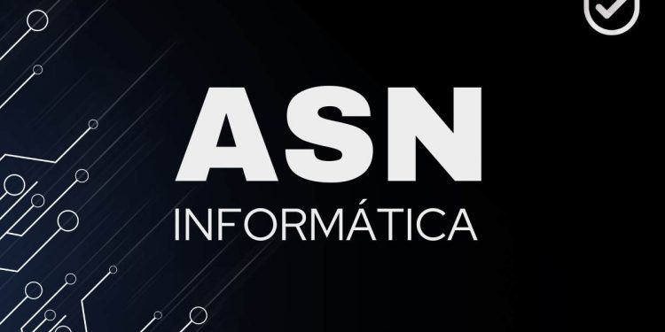 En la imagen se ve la palabra asn en informatica