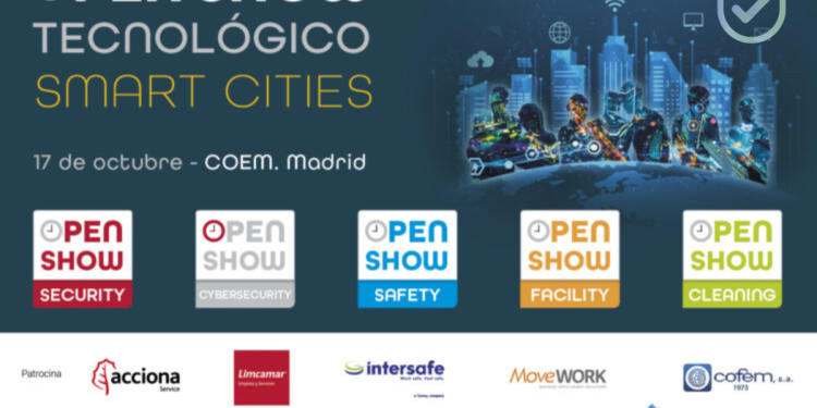 En la imagen se ve el open show techológico smart cities 2023