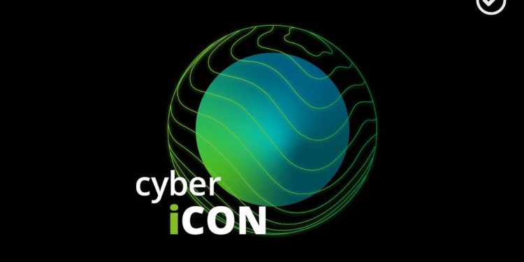 En la imagen se ve el logo de cybericon