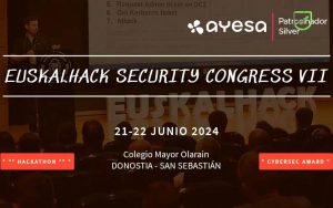 En la imagen se lee EuskalHack Security Congress VII