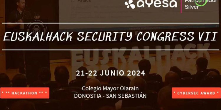 En la imagen se lee EuskalHack Security Congress VII